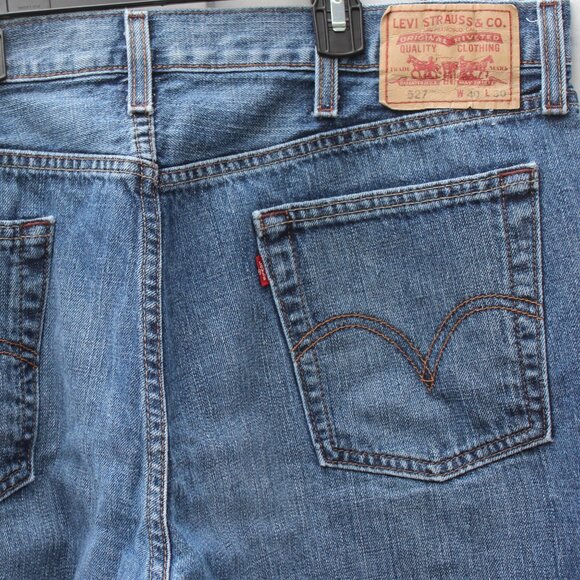 Levi's men's jeans 527 size 40X30 - Picture 3 of 5